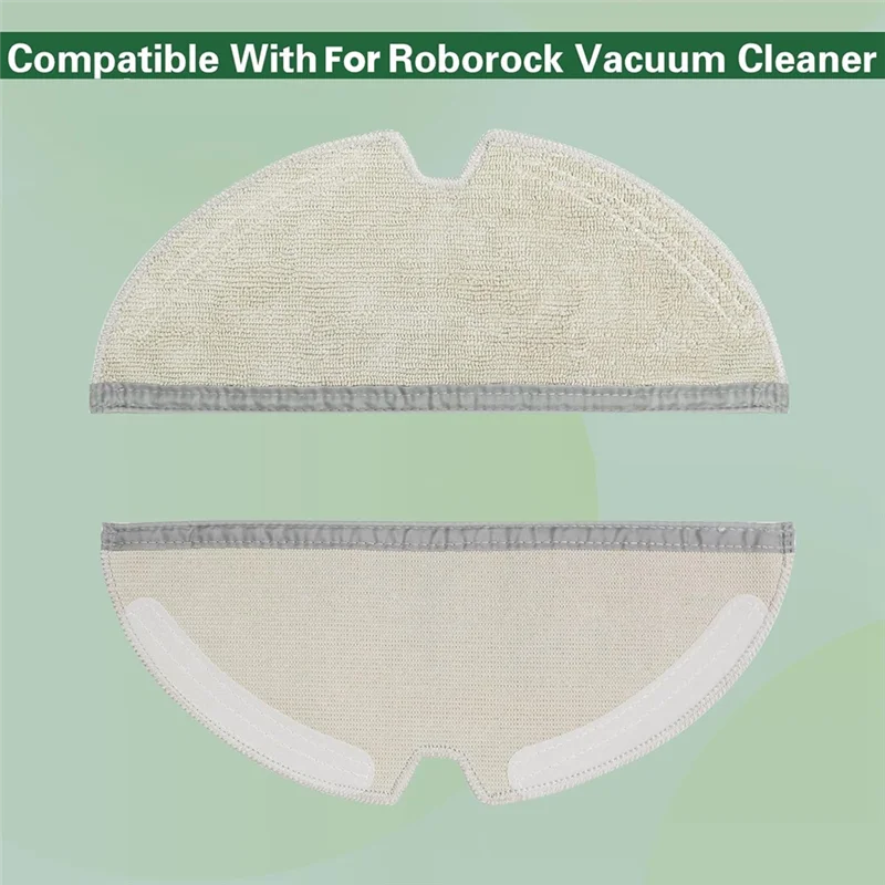 B47B-Microfiber Mop Cloth For Roborock E Series, Q5, Q5 Pro, Q5 Pro+, Q7, Q7max, Q8max,Q8max+,S5, S5 Max,Robot Vacuum Cleaner