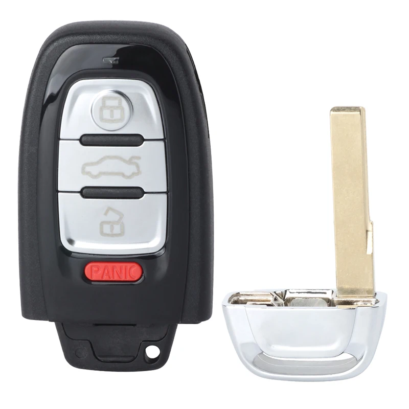 KEYECU 315MHz ID46 FCC ID: IYZFBSB802 P/N: 8K0 959 754 F Lacquered Panit Remote Key Fob for Audi A4 A5 Q5 S4 S5 2008-2012