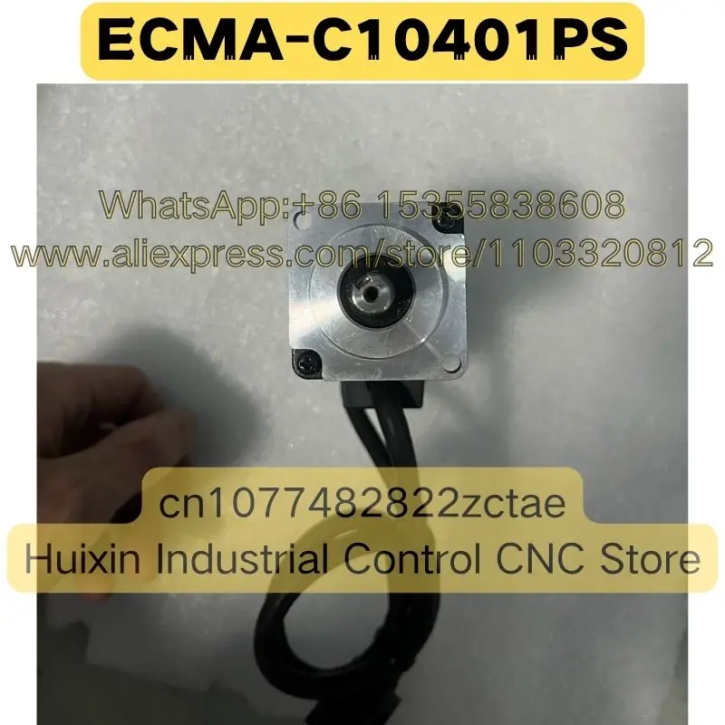 Used Servo Motor ECMA-C10401PS ECMA C10401PS Normal Function Tested OK