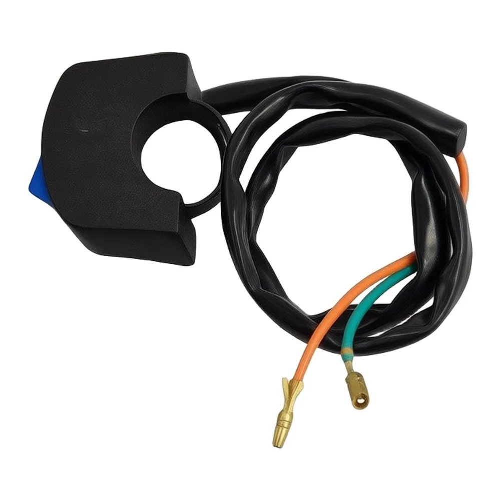 22MM Handlebar LED Light Switch for Motorcycles with Switch and Dual for flash Button for Engine Shutdown and Alerts