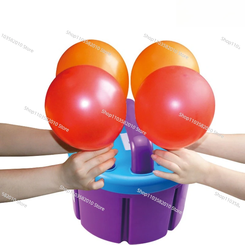 Electric balloon inflatable pump inflator latex aluminum film pump inflator factory processing customization