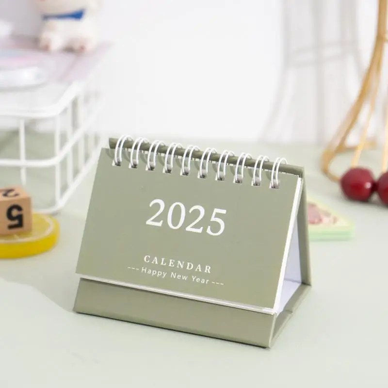 Stand Up Calendar Creative 2025 Calendar Standing Calendar Desk Decorations Family Planner 2025 Monthly Calendar For Daily