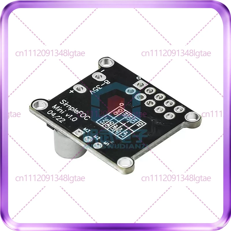 For SimpleFOCMini DC Brushless Motor Driver Board FOC Controller SVPWM Control Drive Module