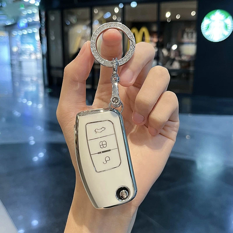 Tpu Car Key Case Cover For Ford Fiesta Focus 2 Ecosport Kuga Escape Falcon B-Max C-Max Eco Sport Galaxy