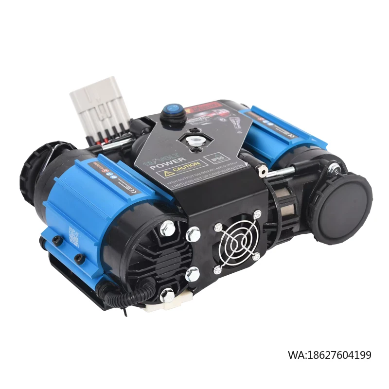 

New Portable Dual-cylinder DC 12V High Quality Car Air Pump for Off-road Vehicles Tire Inflation Camp Trailer Accessories