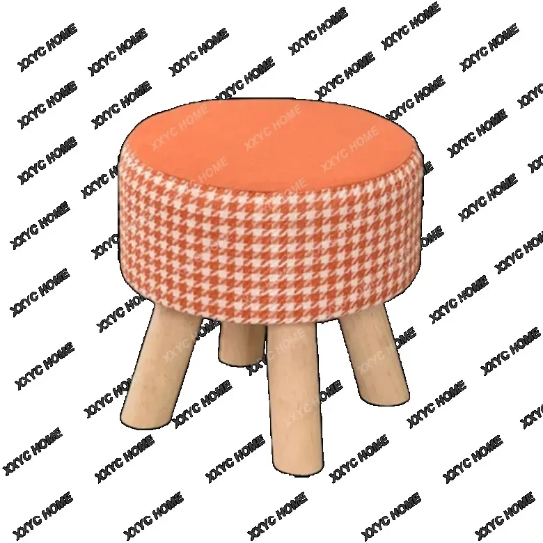 

Portable Kitchen Stool Modern Minimalism Japanese Living Room Round Stool Ottoman Chair Small Reposapies Oficina Home Decor