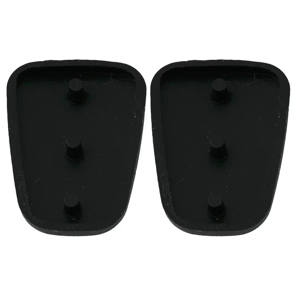 2pcs Car Remote Car 3 Buttons Key Fobs Case Rubber Shell Black For Hyundai I10 I20 I30 For KIA CEE'D CAR 2012