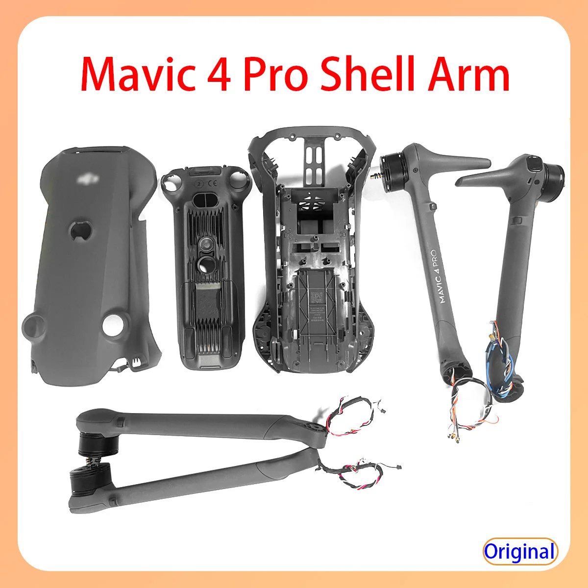 

Original Mavic 4Pro body upper and lower shells, front, rear, left right arm motors, engine suitable for DJI Mavic 4Pro series