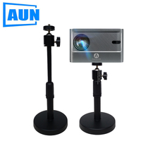 AUN Mini Projector 6mm Monopods Projector Vertical Bracket A001 A002 A30 Projector Camera Bracket Can Be Adjusted Height ZLZJ01