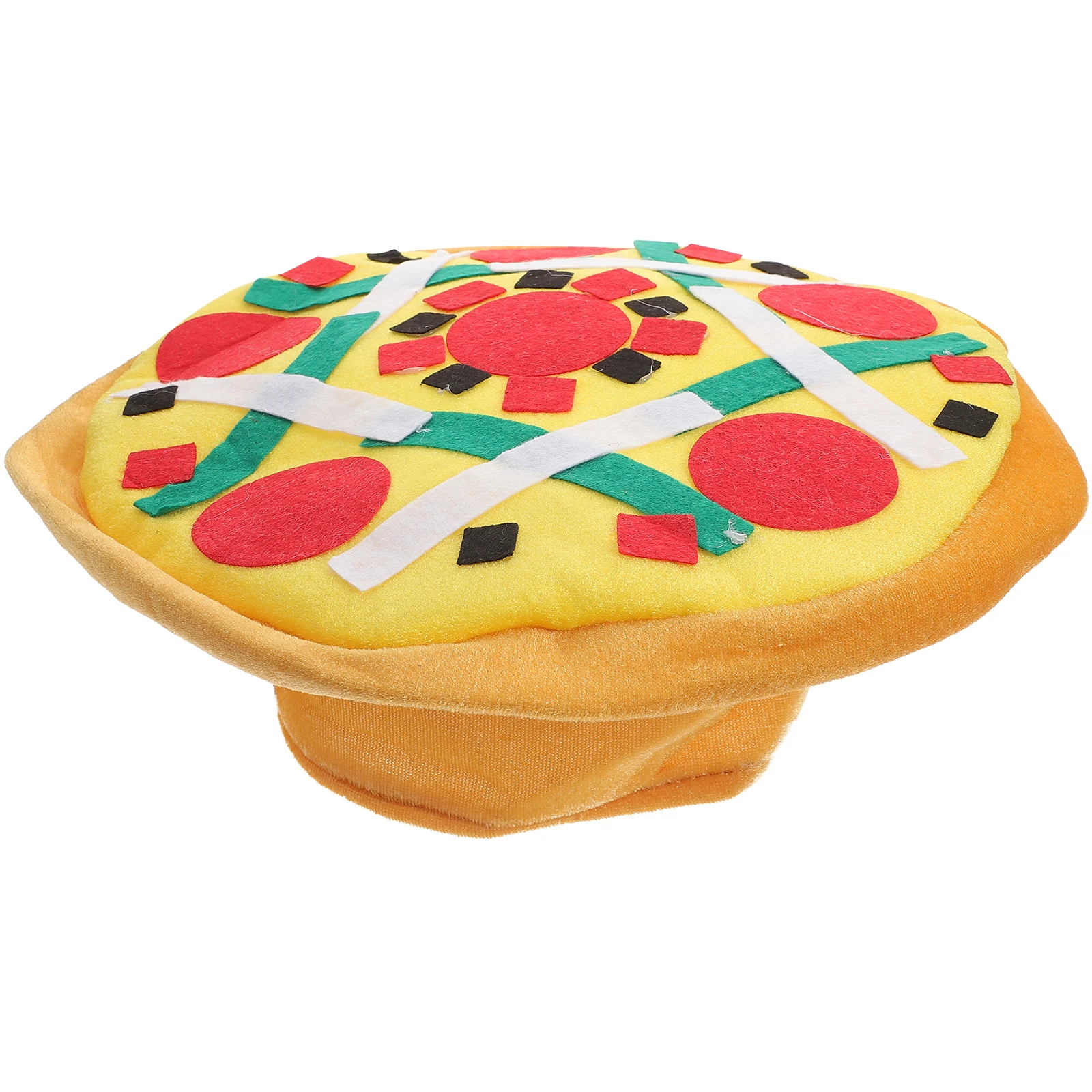 

Funny Pizza Shape Hat Accessories Novelty Headwear Costume Clothing Accessory Hats For Women Festival Child For Holiday Festival