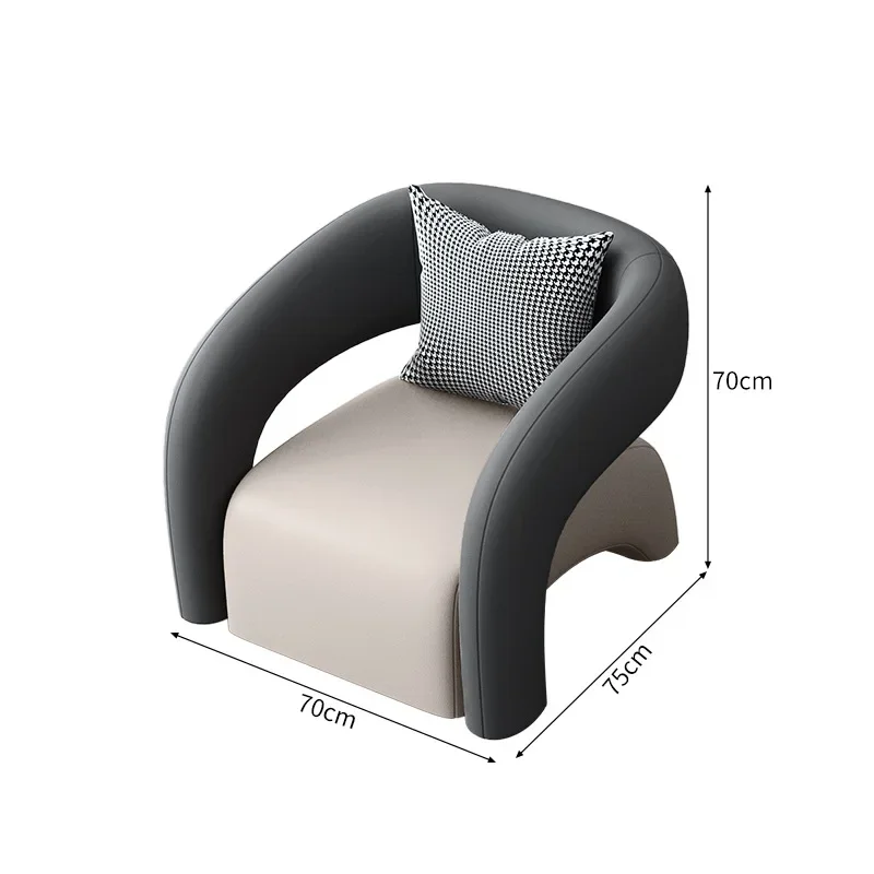 

Rest chair Hotel lobby Reception Business negotiation Sofa chair