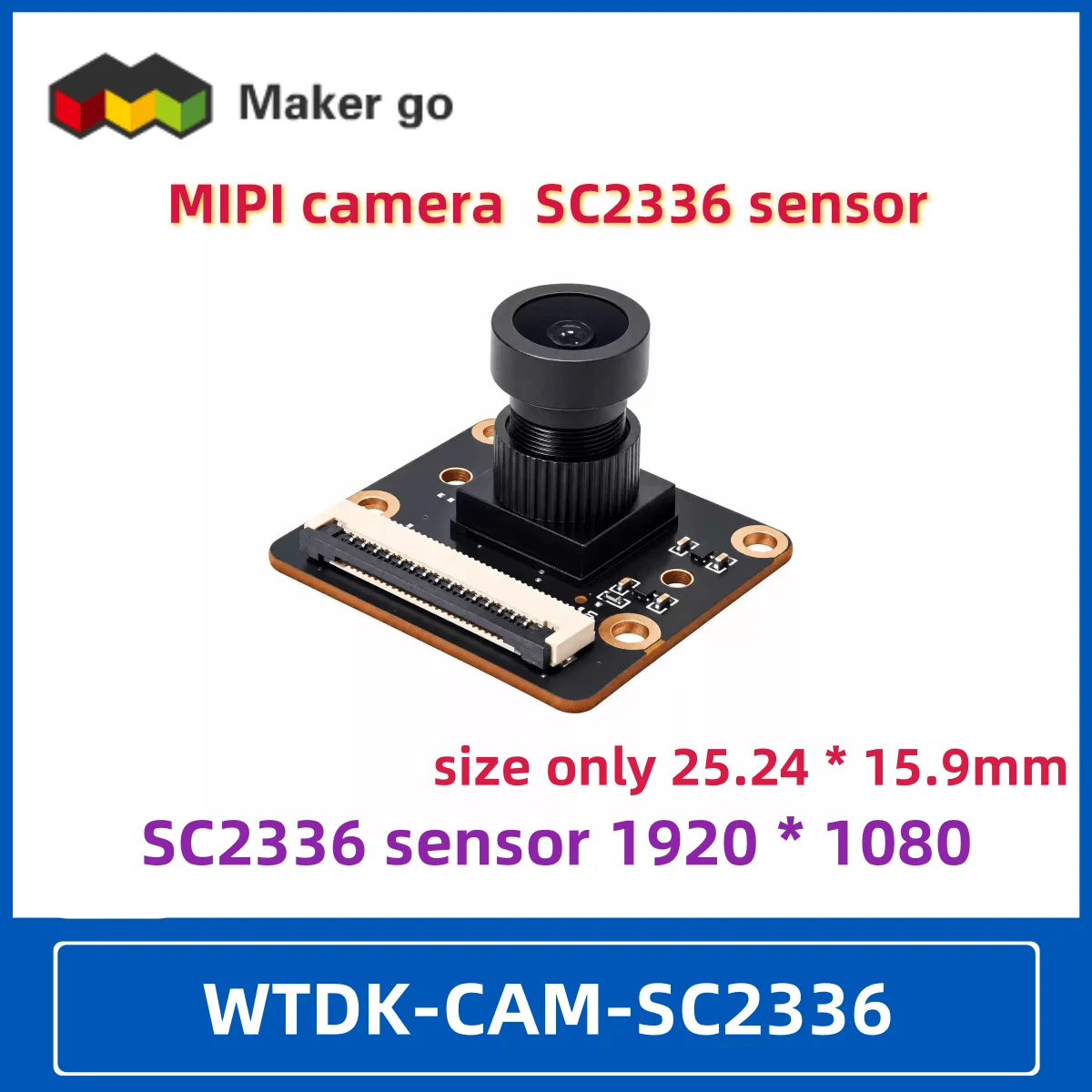 Camera Module SC2336 Sensor 1920 * 1080 MIPI-CSI Adaptation P4 Development Board