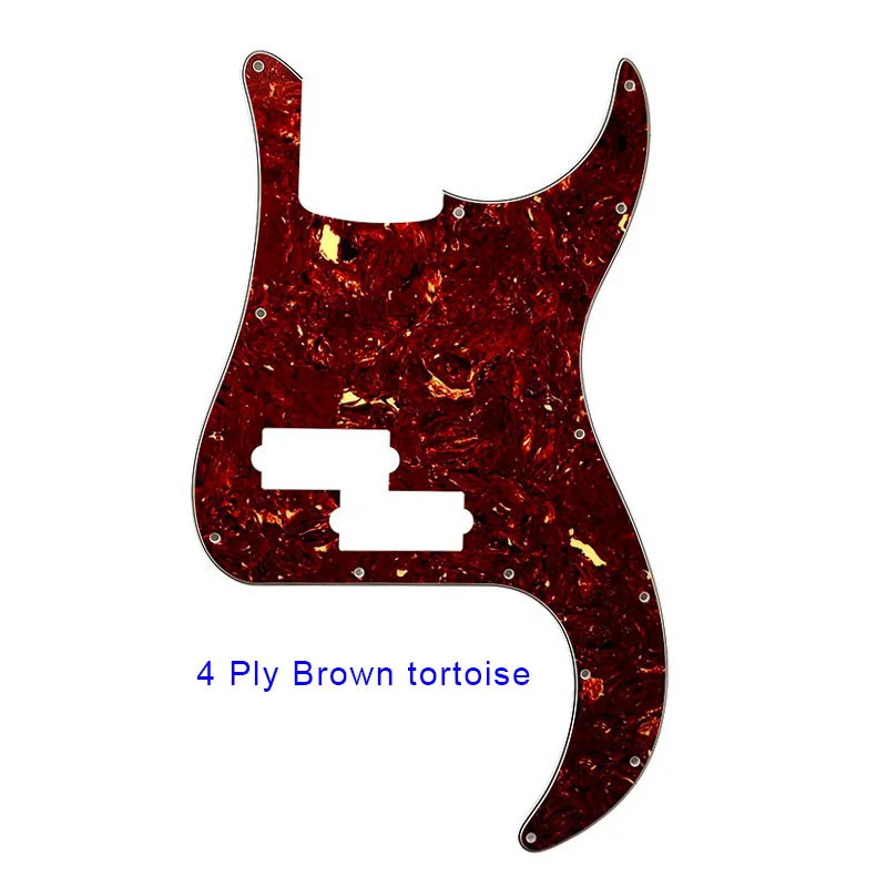 

Качественные детали для электрогитары на заказ для США/Мексики FD Standard P Bass Pickguard без отверстия кнопки