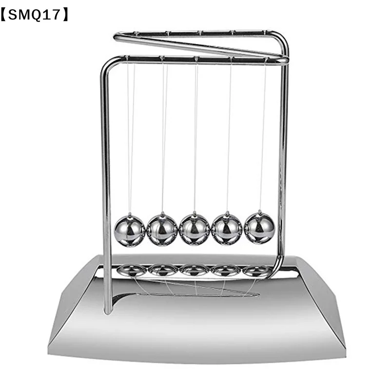 Z Newton Cradle Pendulum Ball Physics Science Pendulum Steel Balance Table Decor【SMQ】 view 4