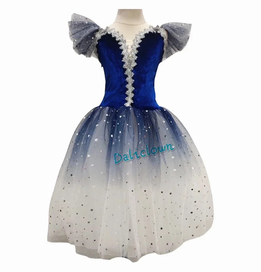 Children's Ballet Skirt Girls Women Dance Skirt Adult Kids Sequin Professional Ballet Tutu Ballerina Dress Performance Clothing