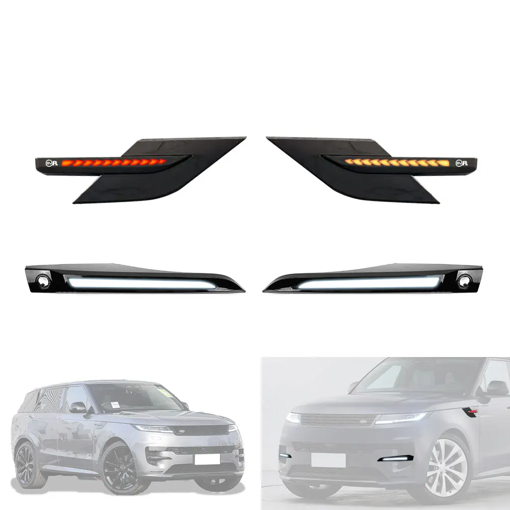 

Накладка на крыло, боковые вентиляционные отверстия двери со светодиодной подсветкой для Land Rover Range Rover Sport 2023-2025, версия