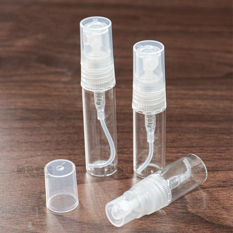 10Pcs 2/3/5/7/10ML Perfume Atomizer Portable Liquid Containers Traveling Alcochol Perfume Refillable Bottles Empty Spray Bottle