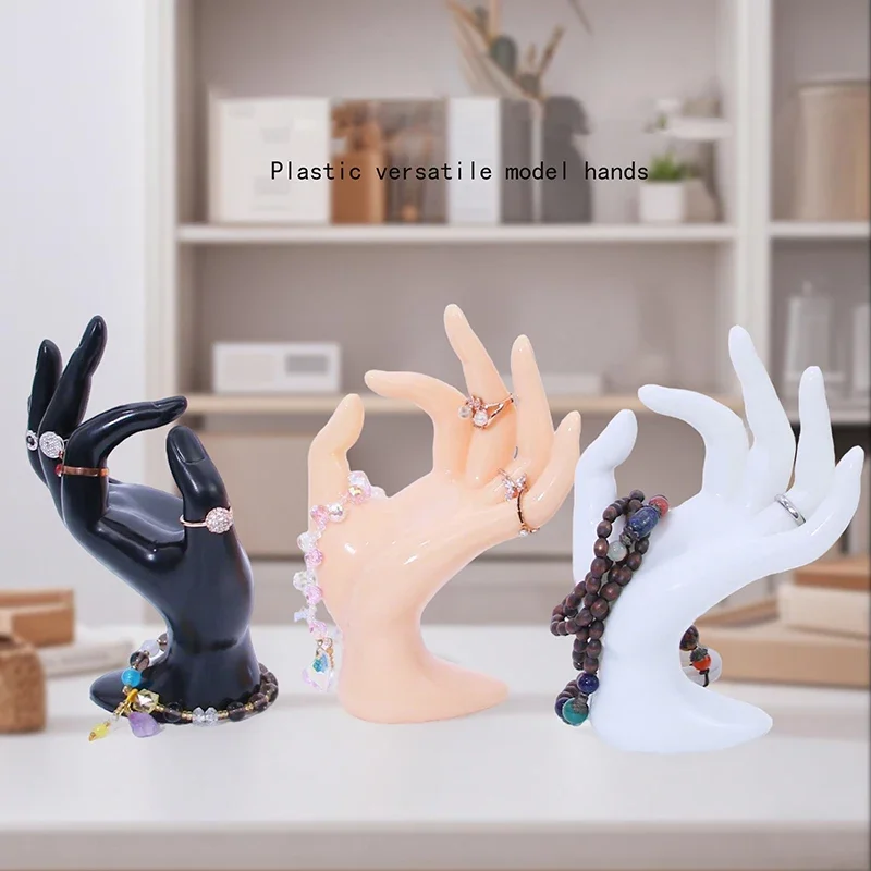 

Ring Display Stand Plastic Ok Hand Model Jewelry Shooting Live Props Bracelet Bracelet Display Stand