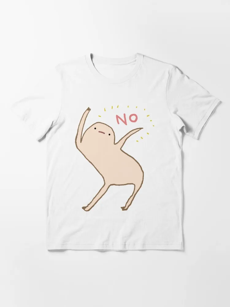 Honest Blob Says No Essential T-Shirt 100% Cotton Streetwear High Quality New Fashion Top Tees