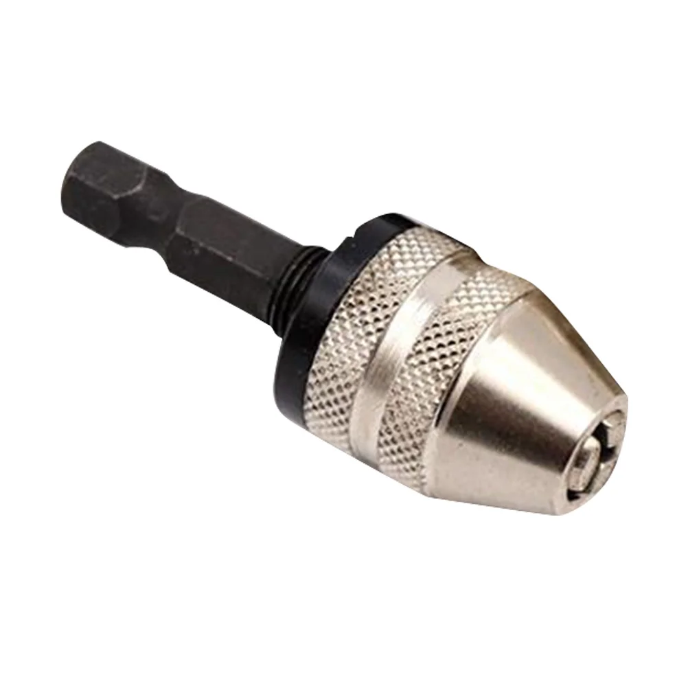 

Keyless Mini Alloy Drill Chuck Converter Hold 0.3-6.5mm Bits Instant Convert Impact Driver Ratchet Locking Drill Chuck