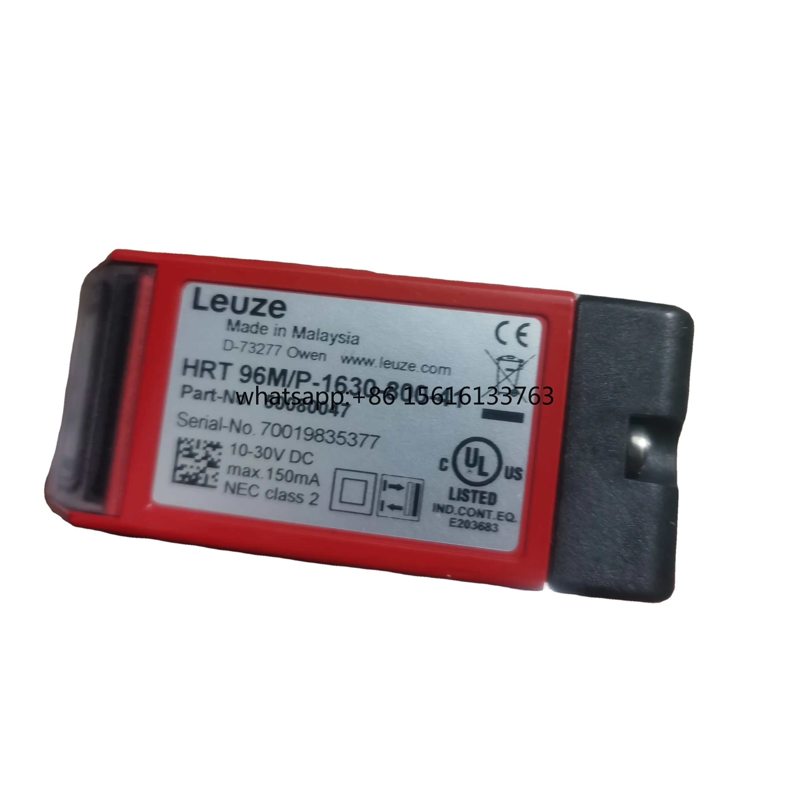 

LEUZE HRT 96M/P-1630-800-41 50080047 Backlight-suppressed Diffuse Reflection Optical Sensor Made in Germany