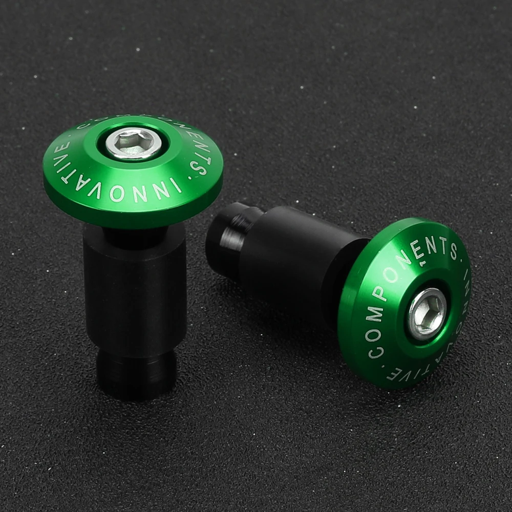 Motorcycle Handlebar End Plug Grip Hand bar Plug Cover Slider FOR KAWASAKI KLX 110 125 140 150 230 250 300 400 450 650 1993-2025