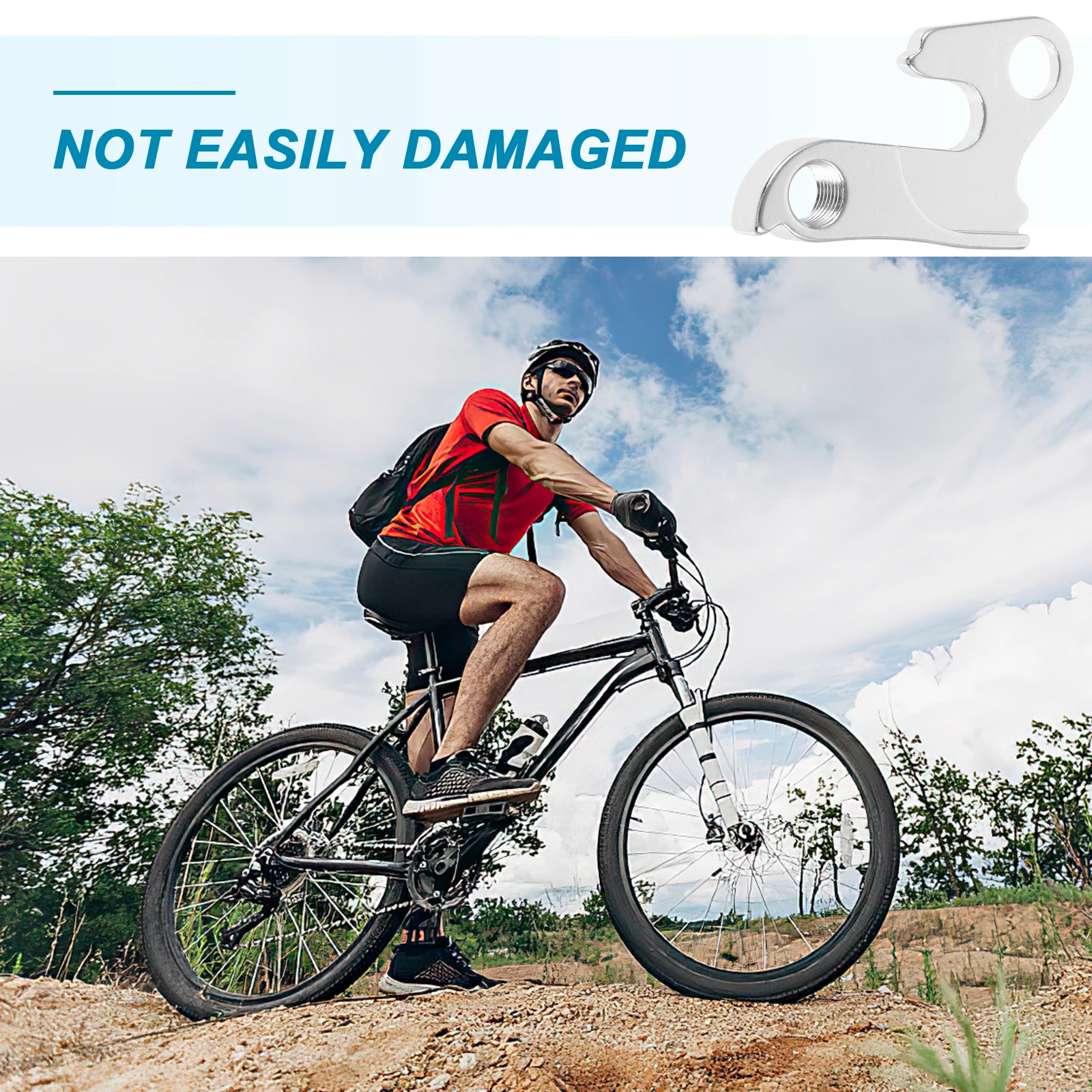 

2pcs Rear Derailleur Hanger Extender Alloy Frame Tail Hook For Mountain Road Bikes Bike Repairing Accessory Cycling Gears