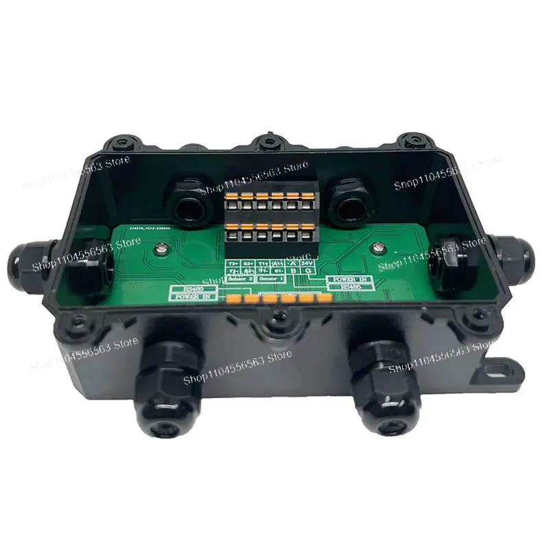 4-Channel Vibrating Wire Data Acquisition, RS485 MODBUS RTU Stress Strain Monitoring System