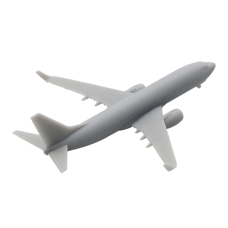 2PCS 1/2000 1/700 1/400 1/350 Scale Model Boeing 737-800 Air Bus Simulation Airliner Static Resin Accessory Collection Display