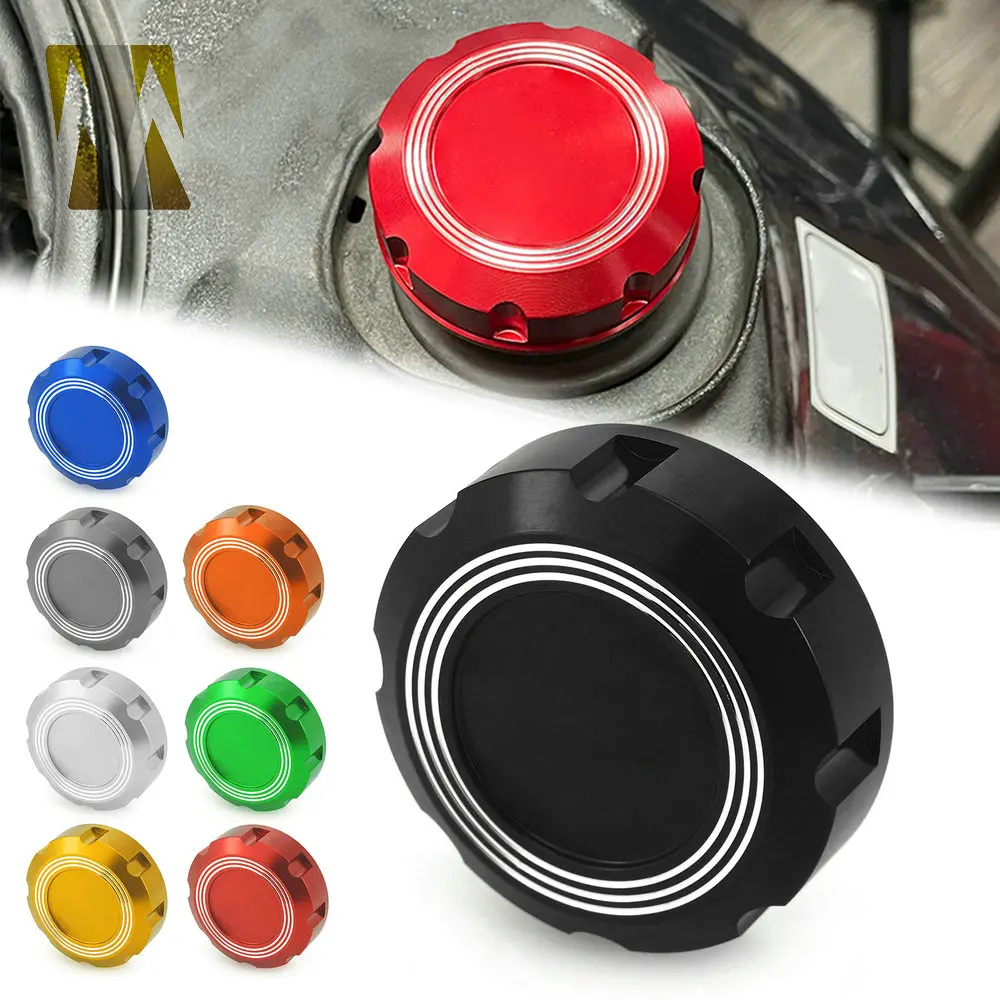 

Motorcycle Gas Fuel Tank Filler Oil Cap Cover Accessories For Vespa GTS 300 250 150 Sprint PX LX Primavera