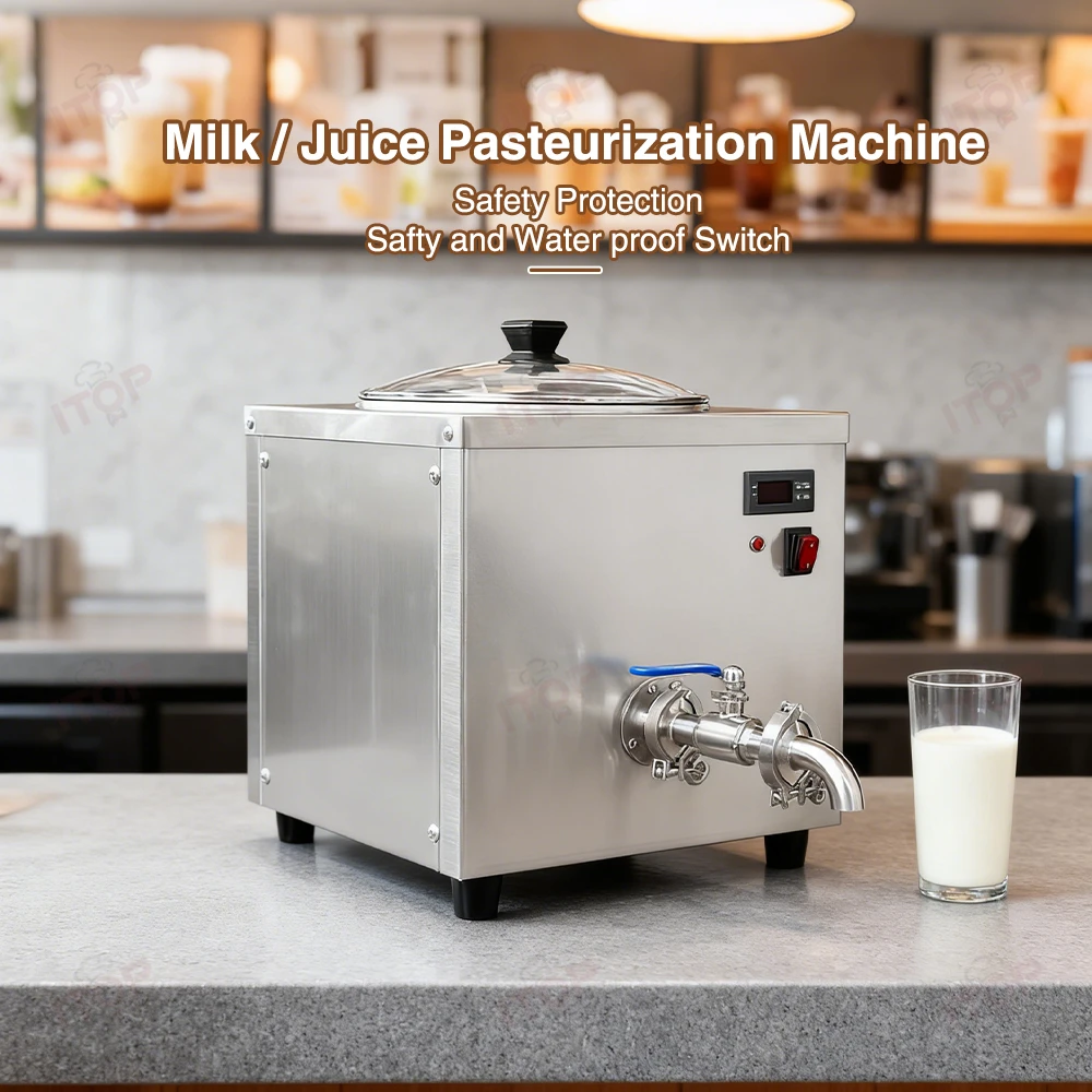 STLF JW 14l Commercial Electric High Efficiency Use in Kitchen Milk Juice Yogurt Making Pasteurization Tank Machine