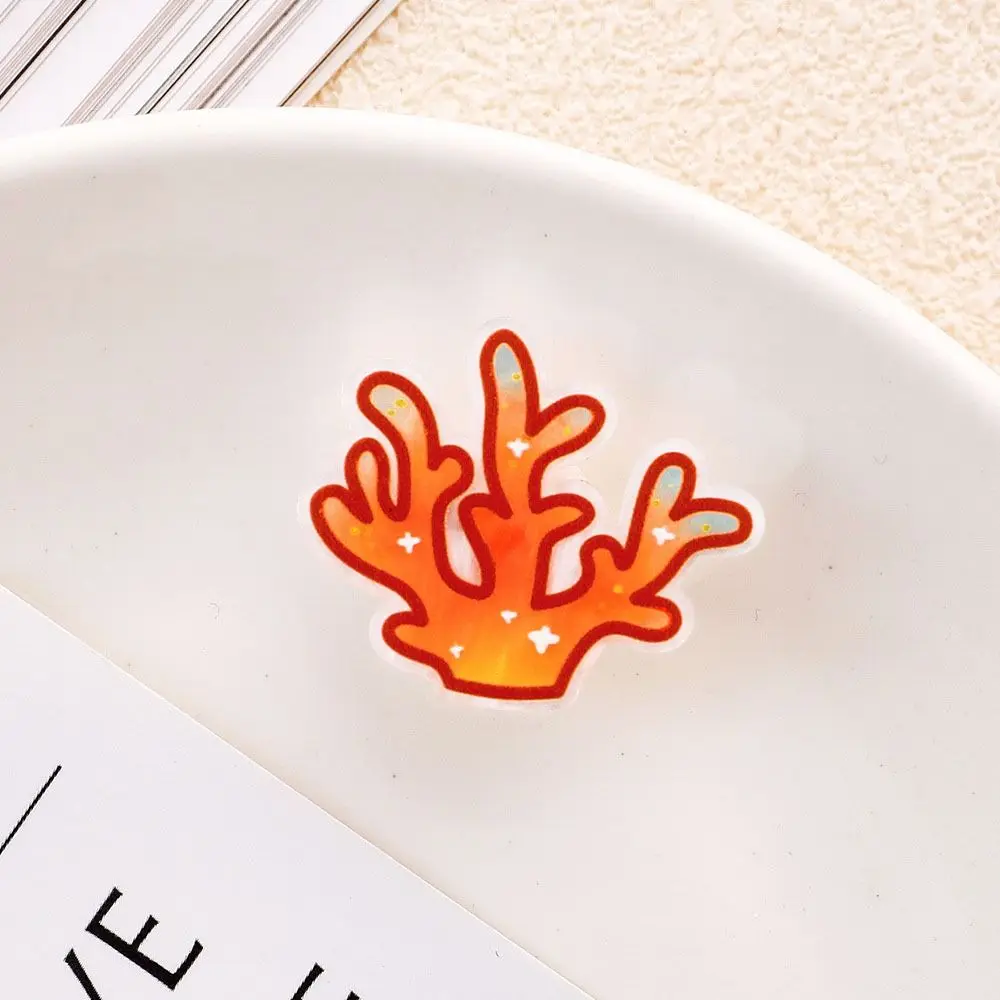 

Elegant Conch Ocean Fish Hairpin Coral Seaweed Jellyfish Hair Clips Acrylic Cartoon Animal Duckbill Clip Party