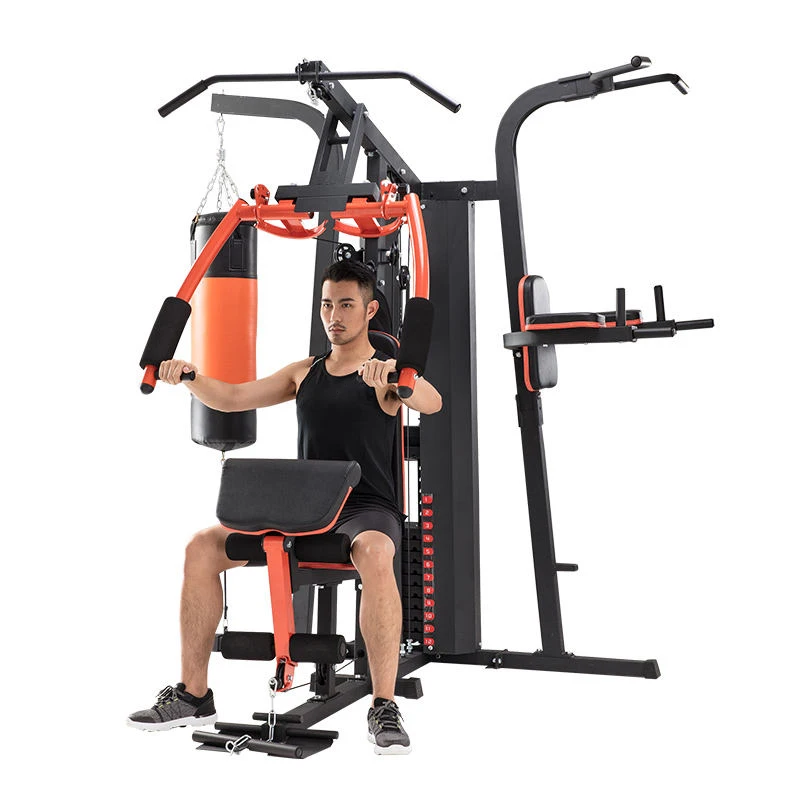 2023 New Academia Mutli Function Station Four Compact Home Gym Funzione Di Stazione Station Seha Gimnasio-Maquinas-Ejercici