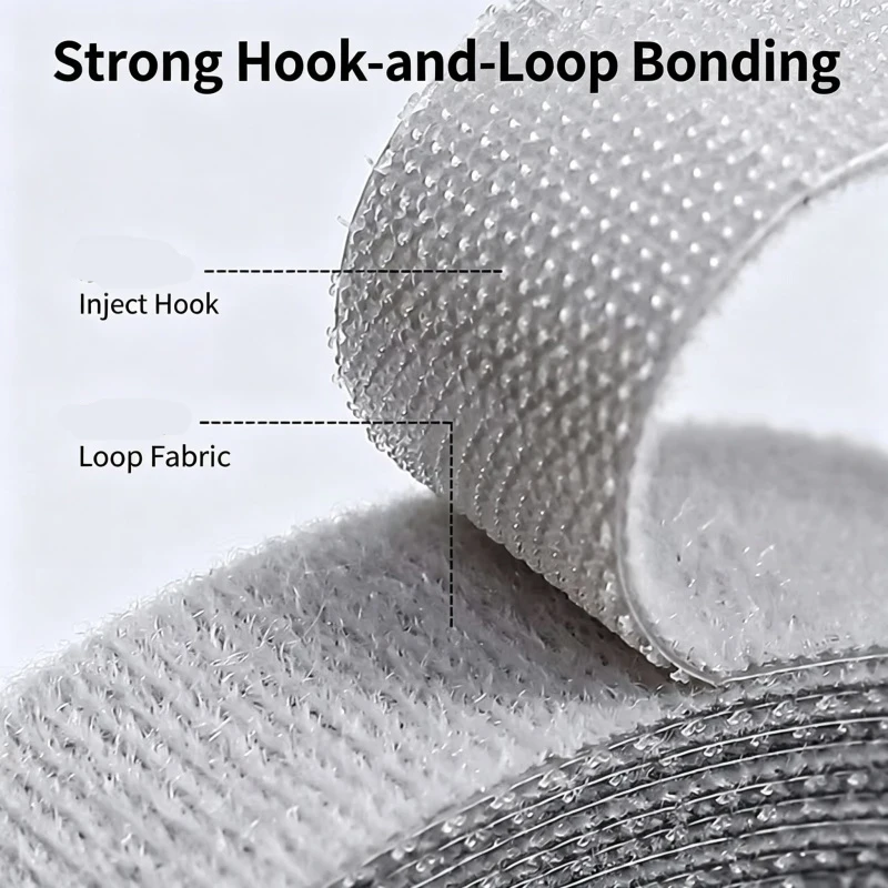 5M Portable Cable Management Straps Magic Tape Wire Organizer Reusable Data Line Arrangement Home Use