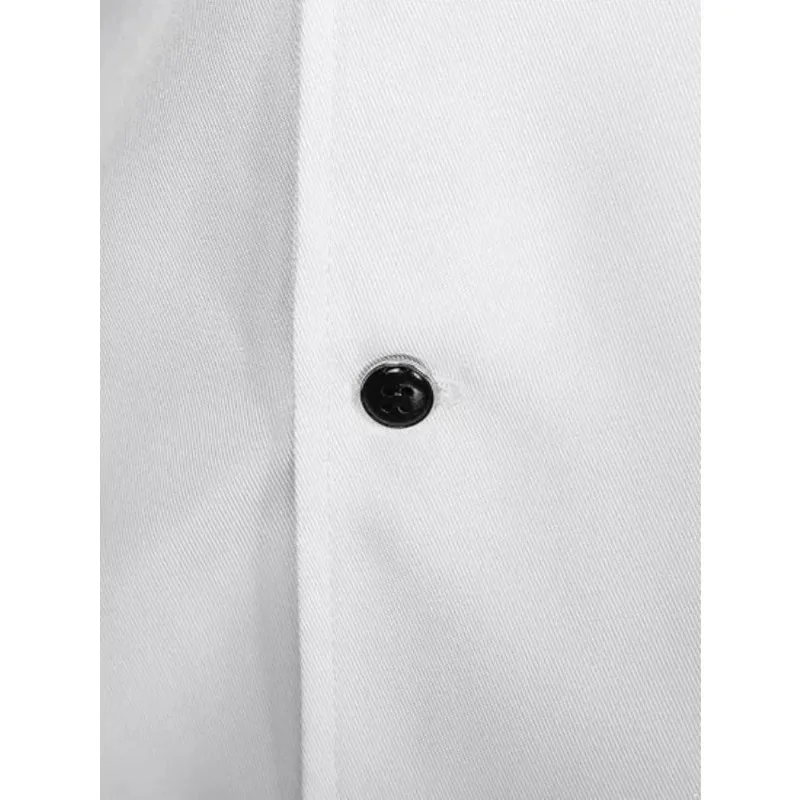 유니섹스 셰프 재킷 통기성과 편안함을 갖춘 반팔 셰프 재킷 주방 요리 셰프 레스토랑 유니폼