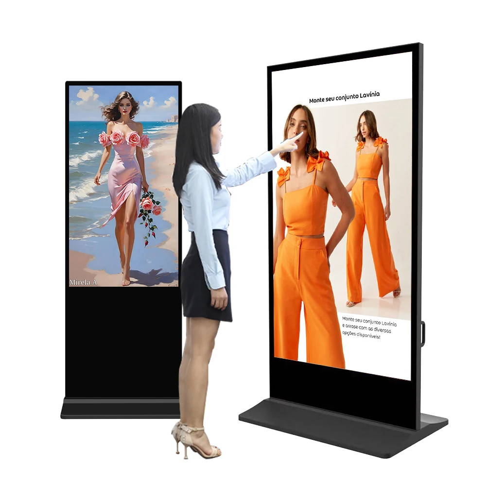 

Indoor Full Color Led Display Advertising Screen Digital Signage Advertising Android Kiosk