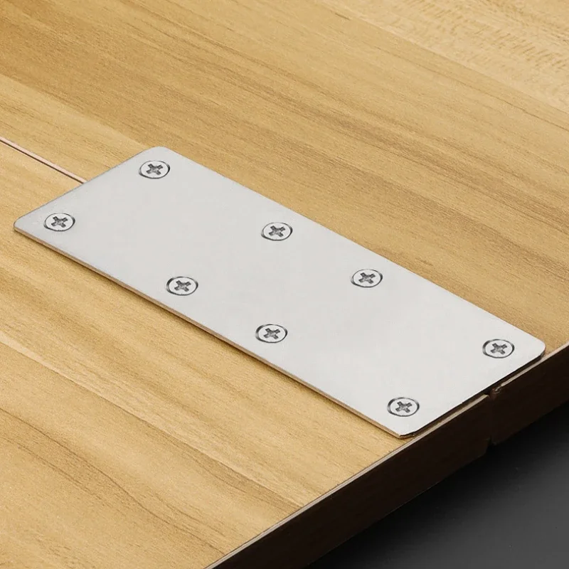 Cabinet Door Corner Code Cabinet Layer Support Plate Fixed Straight Piece 90 Degree L-shaped Iron Corner Furniture Hardware