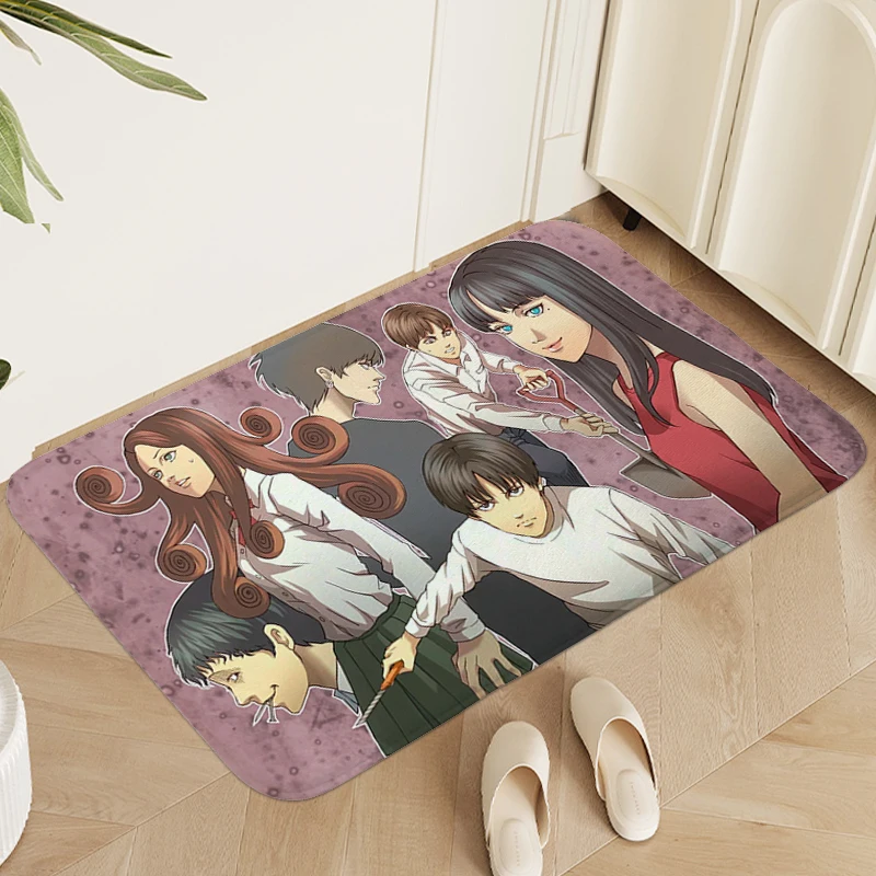 

Rug for Bedroom Junji Ito, Living Room Floor Carpet, Outdoor Entrance Doormat, Washable Non-slip Kitchen Mat, Home Decorations