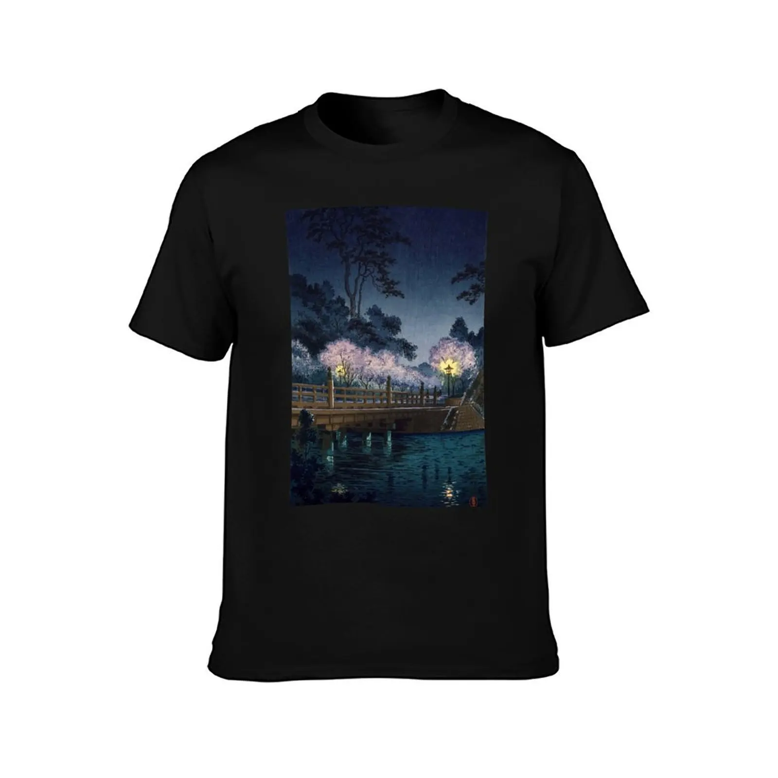 Benkei Bridge by Tsuchiya Koitsu T-Shirt Essential Solid Color T-Shirt