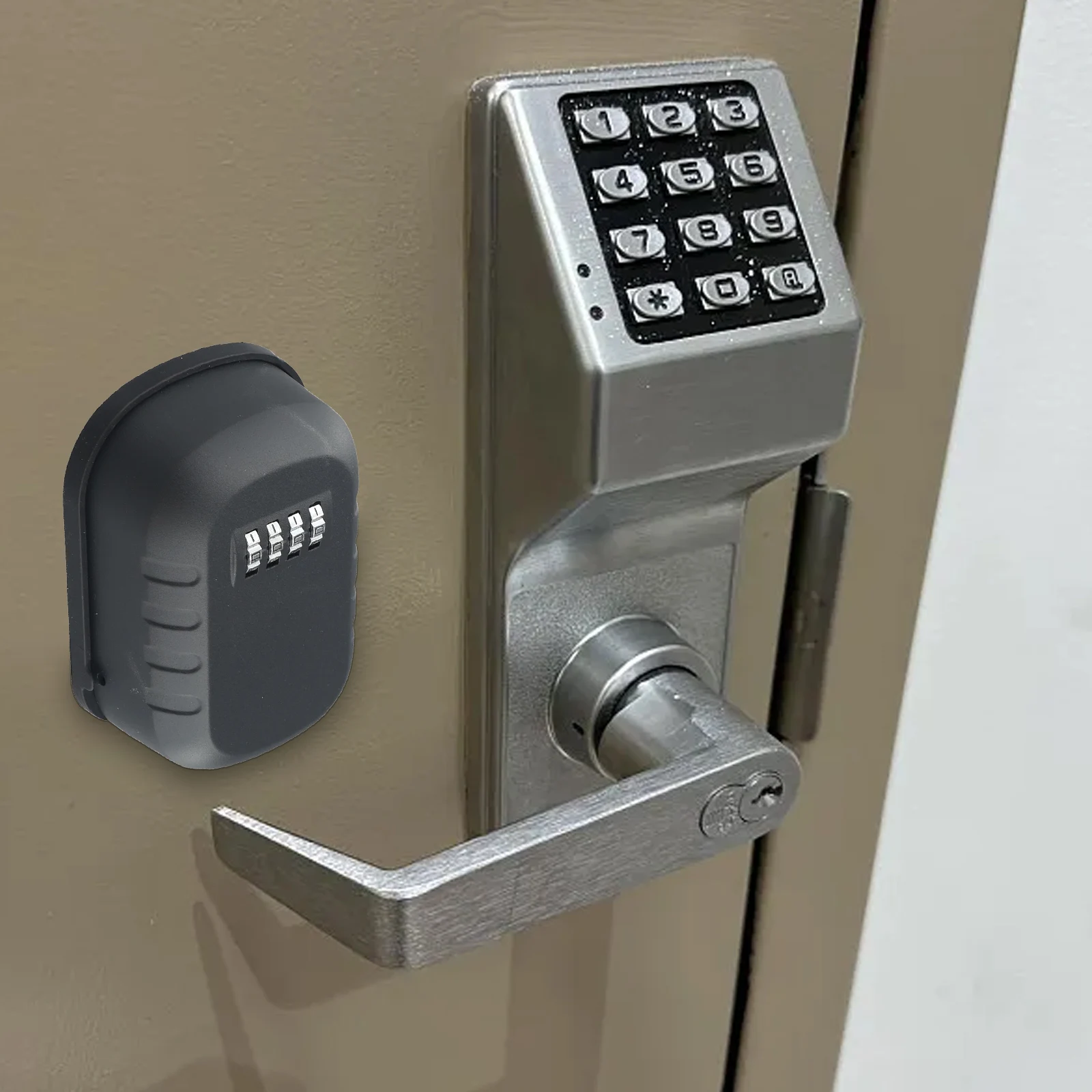 

Package Content Combination Lock Indoor Outdoor Waterproof Design Combination Lock Convenient Sturdy Construction