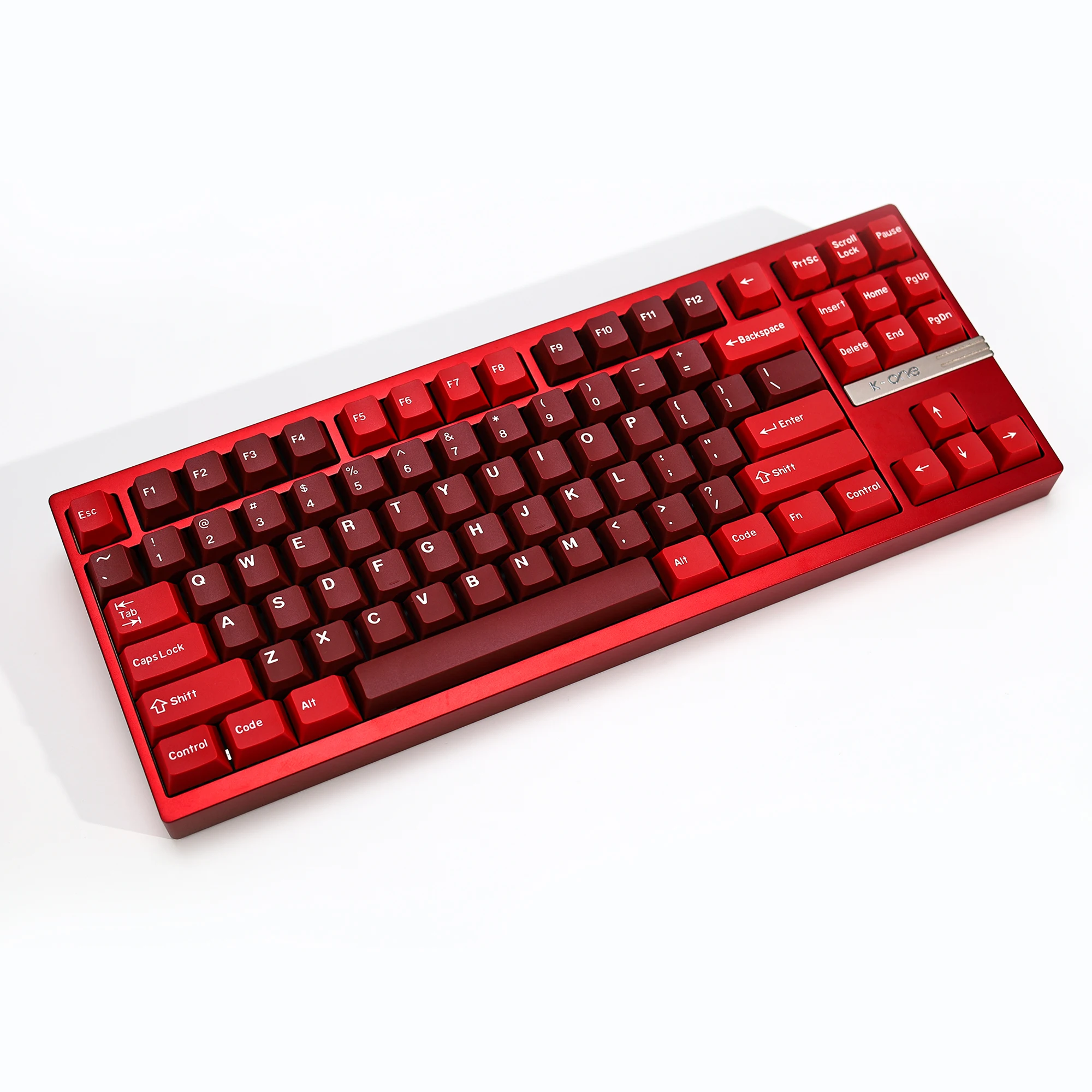 KBDiy GMK Jamon Keycap أحمر ريترو PBT ISO مزدوج النار الكرز الشخصي أغطية المفاتيح لمفاتيح MX 60 غطاء مفتاح ألعاب لوحة المفاتيح الميكانيكية #5
