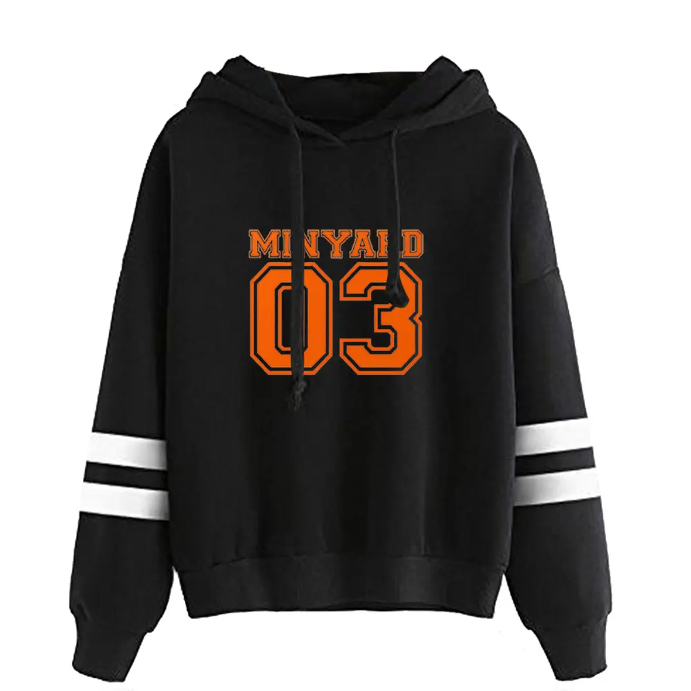 Men Hoodie Kaus Bertudung Lapangan The Foxhole Minyard 03 Nomor Nama Keren Wanita/Pria Harajuku 2021 Pulover Mode Cetak Baru