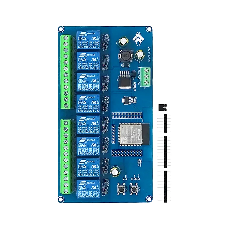 ESP8266 /ESP32 WIFI 8 channel relay module esp-12f /ESP32-WROOM development board power supply 5V/7-28V