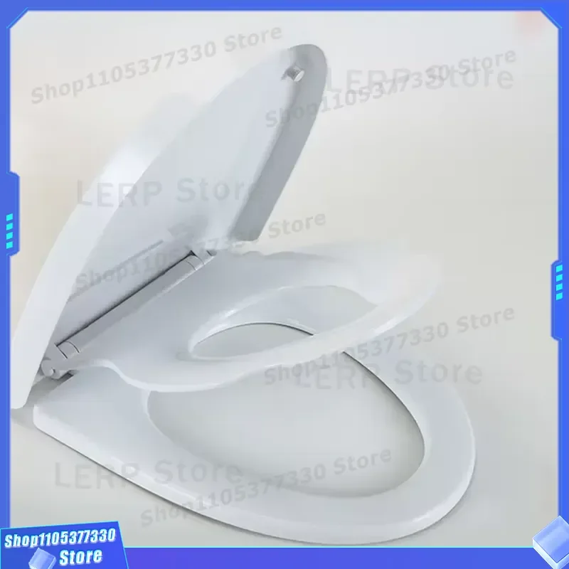 Universal U Shaped Toilet Seat Cover Modern High Density PP Plastic Slow Close Lid Suitable For Apartment Projects Wholesale