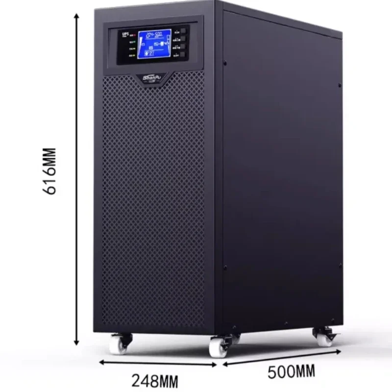 Factory direct 6kva online backup power supply uninterrupted frequency no break UPS