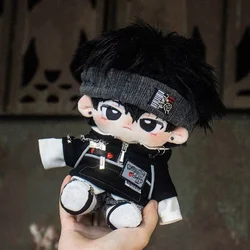 Limited Night Signal Suit Uniform Cool Headband Hoodie For 20cm Cotton Stuffed Doll Dress Up Clothes Clothing Outfits Cosplay