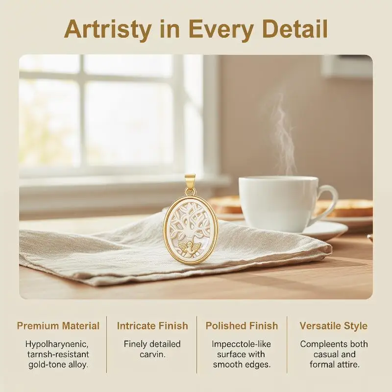Gold Plated Natural Shell Pearl Pendants With Various Religious Designs For DIY Jewelry Making Necklace Bracelet Gifts