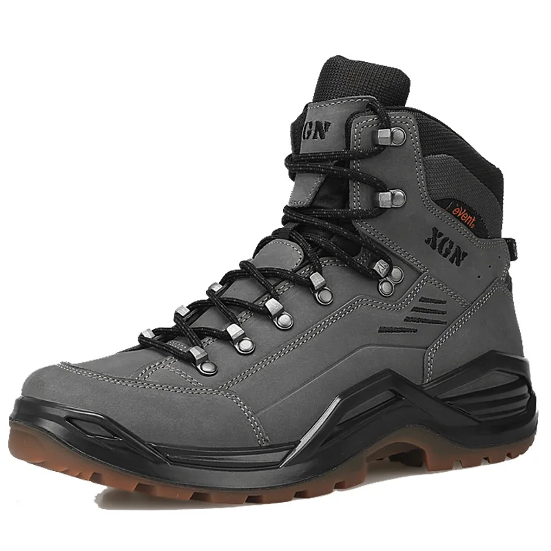 XGN botas tácticas impermeables de piel para trekking transpirables - imagen 5