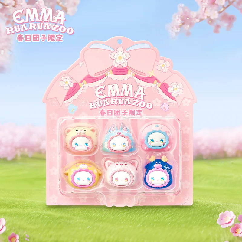 Emma Rua Rua Zoo Secret Forest Spring Day Limit Elevator Series Anime Original Figure Collection Model Ornaments Doll Toys