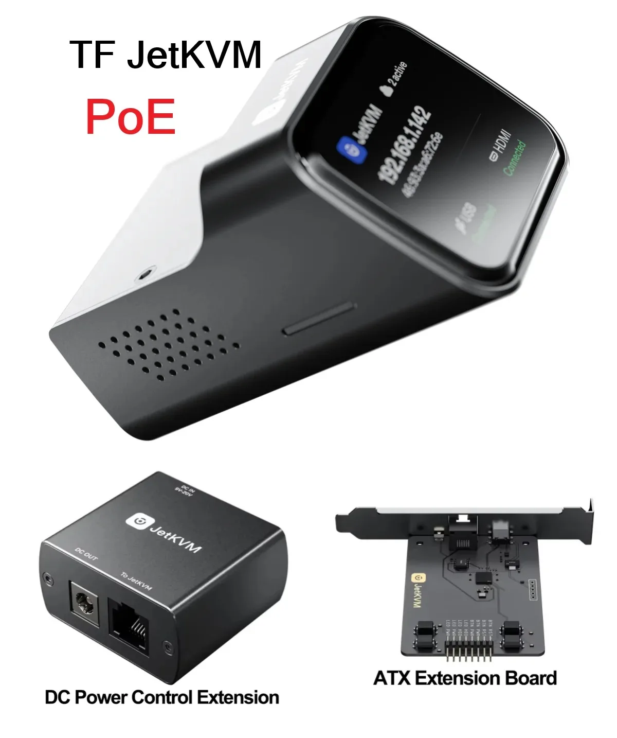 JetKVM IP-KVM Remote Controller for Mac Windows Linux